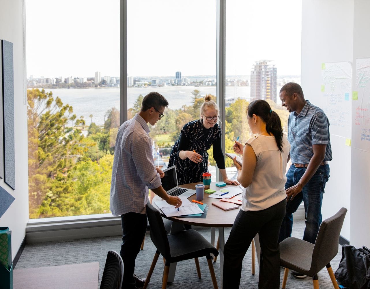 Team uses creative problem solving to develop a shared solution together