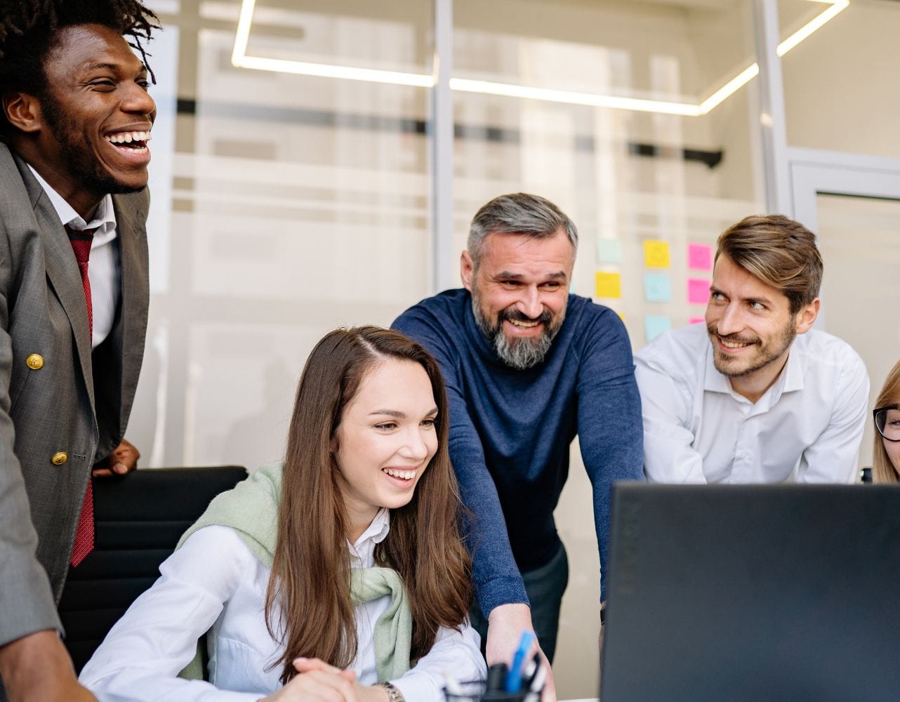 Team members practice communication skills gained during team collaboration training