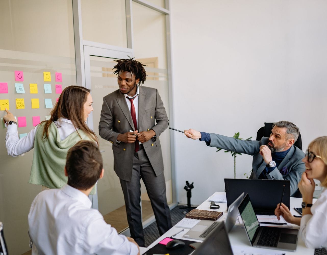 Employees gather for a systems thinking workshop to strengthen collaboration and insight